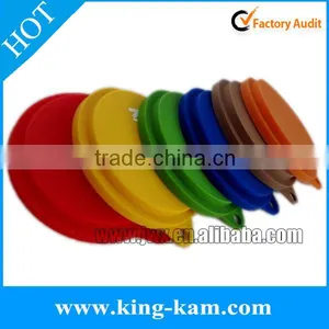 Silicone Food Can Cover Lid Dog Cat Pet Cans Lid Silicone Reusable Storage Cap Quality Choice thumbnail-1