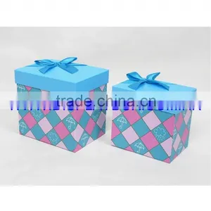 GB002 Classic Rectangular Gift Box With Ribbon thumbnail-1