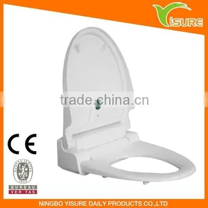 Automatic Toilet Seat 5011 White Elongated Automatic Toilet Seat thumbnail-1