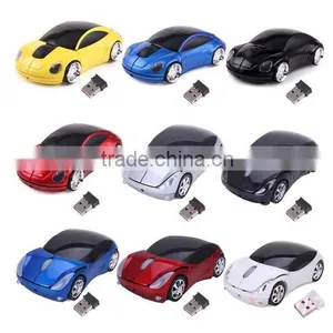 2015 2.4Ghz Wireless Car Shap Mouse Computer Mouse for Laptop Computer as Promotional Gifts thumbnail-1