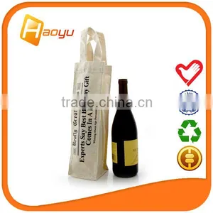 Promotional Bag for Wine Bottle Bag With Logo Print thumbnail-1