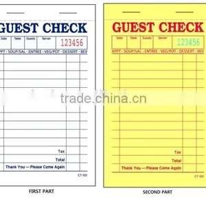 2016 Fast Selling Waiter Pads From TimiPaper CT-101 thumbnail-2