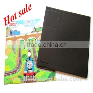 China Supplier Wholesale Custom Fridge Magnets Type Paper Puzzle Magnet thumbnail-5