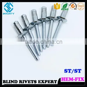 HIGH QUALITY HOT SELLING FACTORY HIGH SHEAR STRENGTH HEMLOCK BLIND RIVETS FOR SOLAR PANEL thumbnail-2