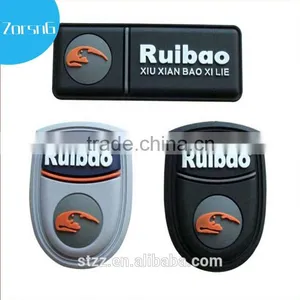 3d Rubber Heat Transfer Label, Rubber Patch, Garment Pvc Badge, thumbnail-1