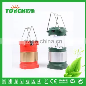 TOACH Lights High Quality Solar Rechargeable Camping Light Plastic Lantern Tent Lamp High Power Emergency Search Lights thumbnail-1