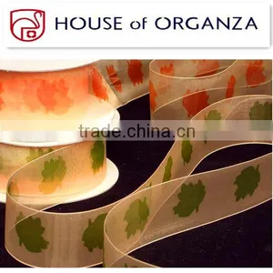 2014 Wholesale Polyester Organza Ribbon thumbnail-1