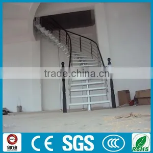 Modern Curve Desigh Stainless Steel Staircase Models Used in UK thumbnail-1