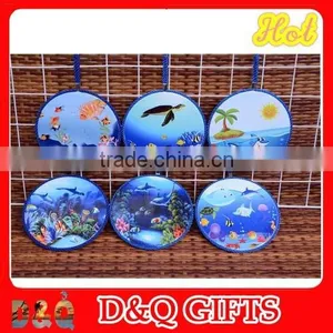 2015 New Design Beach Souvenir Ceramic Pan Coaster thumbnail-1