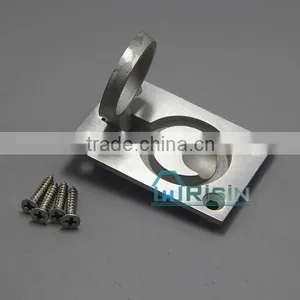 Polished Stainless Steel Concealed Door Handle thumbnail-4