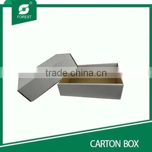 Paperboard Corrugated Box White Carton Box With Lid and Base thumbnail-6