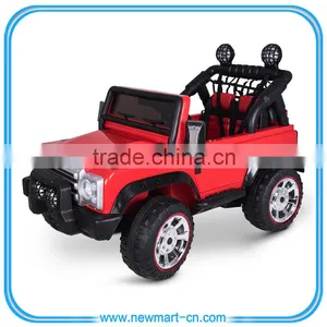 Kids Battery Operated Cars Jeep With Opening Doors and Remote Control thumbnail-1