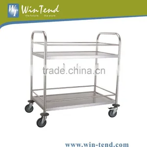 Hotel Restaurant AISI 304 Quality Stainless Steel Trolley thumbnail-4