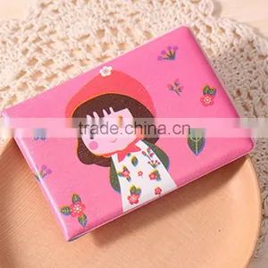 Promotion Cheap Plastic Gift Lovely Flower Print Card Holder Made in China Supplier's Choice thumbnail-2