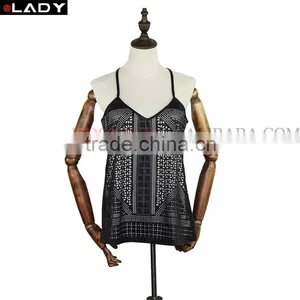 Wholesale Custom Design Woman High End Clothing Spring 2016 Supplier thumbnail-1