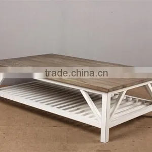 Antique Wooden Coffee Table thumbnail-4
