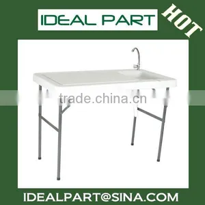 Multi-use Folding Fish Camping Table thumbnail-1