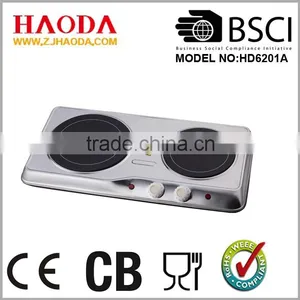 Electric Double Cookertops Type Infrared Ceramic Cooker and Hobs and Burners thumbnail-1