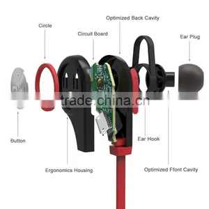 Newest QY9 V4.1 Bluetooth Mini Lightweight Neckband In-Ear Wireless Sport Stereo Universal Bluetooth Headphone thumbnail-2