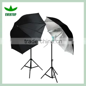 TS-ULK02 Photo Studio Silver Umbrella Flash Lighting Kit Photography Light Stand Set thumbnail-3