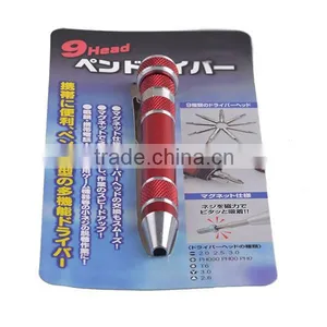 Sell Hot 9 Head Screwdriver Set Pen Shape thumbnail-4