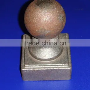 Garden Wall Fence Finial Cast Aluminum thumbnail-6