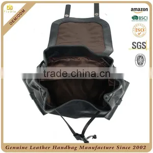 CSN2085A001 Genuine Leather Backpack China Back Pack Bag Online Shopping Cow Leather Bag thumbnail-5