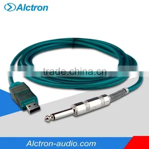 Alctron UC200 Professional Audio Digital Interface, USB Adapter Cable, 1/4" TRS to USB Converter thumbnail-1