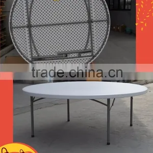 200cm Round Plastic Banquet Folding Table thumbnail-1