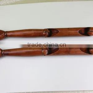 Male Wooden Arms Brown Color Wooden Arms Ancient Brown Wooden Arms Display Mannequn's Long Arms thumbnail-3