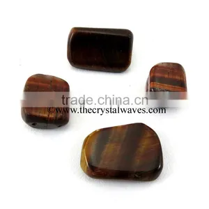 Red Tiger Eye Agate Tumbled Nuggets. thumbnail-1