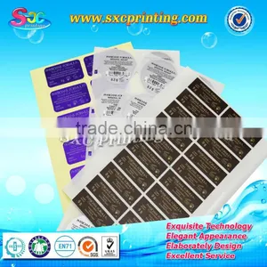 Full Color Frozen Food Label Sticker Letterpress Printing Customized Printing Label thumbnail-2