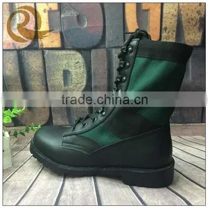 Yiwu Genuine Leather Waterproof Steel Toe Caps Military Army Boots thumbnail-3