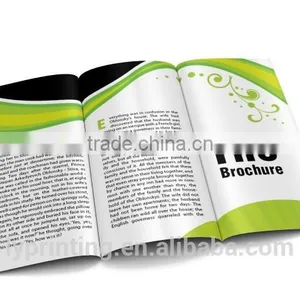 Glossy Coated Paper Flyer Printing Art Paper Folded Brochure Printing Quality Choice thumbnail-6