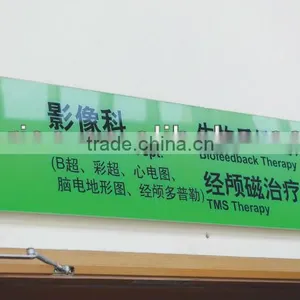 Indoor Suspending, Hanging Hospital Sign Board thumbnail-1