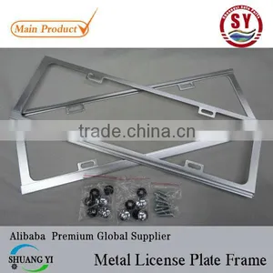 High Quality Metal License Plate Frames, Car Number Plate for Hot Selling thumbnail-1