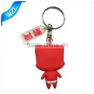3D CUSTOM SHAPED SOFT PVC KEYCHAINS thumbnail-2