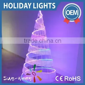 Holiday Time Led Light Decoration Fancy Christmas Decoration Light With High Quality Led Christmas Cone Shape Light Supplier's Choice thumbnail-1