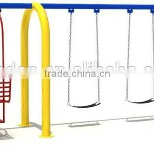 Kindergarten Outdoor Children Playground Wash Swing Car Arm thumbnail-5
