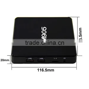 2016 Best Android TV Box Amlogic S905 TV Box 1G RAM 8G ROM HD WIFI 4K2K Video Supported Kodi 16.1 IPTV Box thumbnail-4