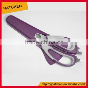 KS026AS 2016 LFGB Certificated Stainless Steel Colourful Kitchen Scissors thumbnail-2