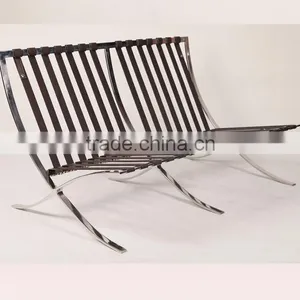 Luxury Design Barcelona Sofa 2 Seat for Living Room thumbnail-5