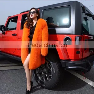 2016/2017 New Fashion Fur Coat/Women Fox Fur Coat/Winter Fox Fur Coat KZ160097 thumbnail-5