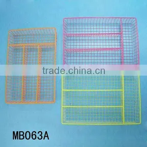 Chrome Dishware Basket thumbnail-1