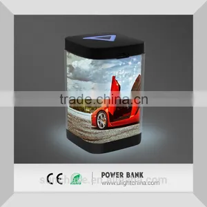 2016 Newest Portable LED Backlight Power Bank, Factory Private Mould Direct Selling Powerbank thumbnail-2