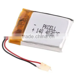 LI-polymer Battery LP402025 140mAh thumbnail-1