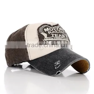 Custom Wholesale Newhattan Hats Plain Denim 5-panel Baseball Caps Hats for Man Quality Choice Supplier's Choice thumbnail-2