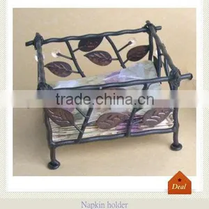 Metal Antique Cooktail Napkin Holder thumbnail-1