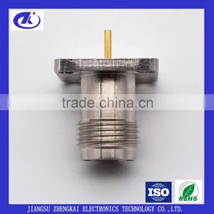 RF Coaxial TNC Female Flange Type Connector thumbnail-1
