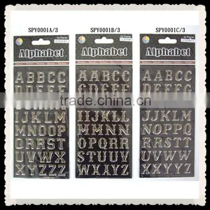 Hot Sale Hign Quality Metal Sponge Puffy Sticker thumbnail-6